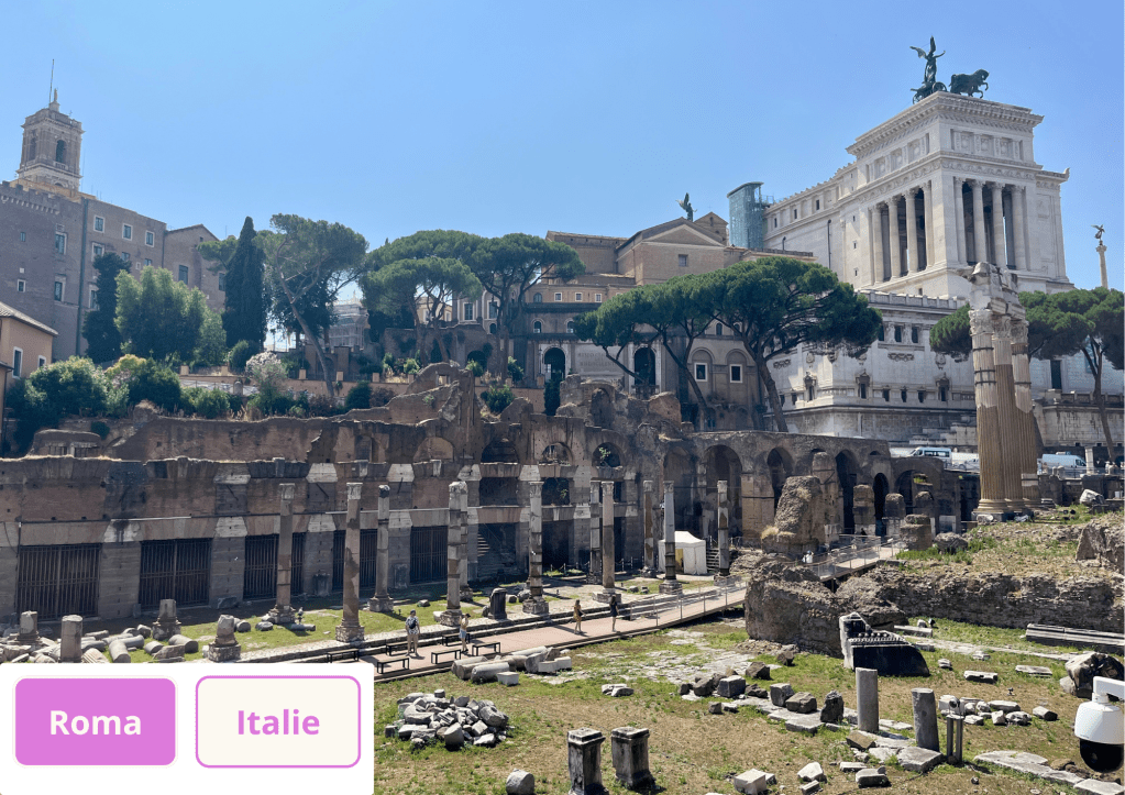 ~ Dans la capitale romaine