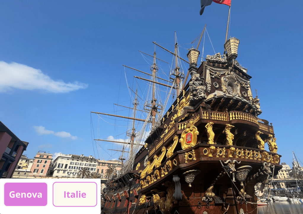 ~ De Grazzano Visconti, la médiévale, à Gênes, la déconcertante…